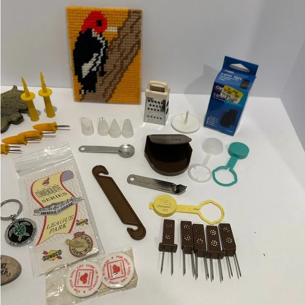 Vintage Kitchen Tools and accessories - Grandma's junk drawer!
